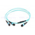 MPO-OM3-2MPO-08F-XX MPO-OM3轉2MPO-8F光纖跳線 MPO OM3多模8芯光纖跳線 光纖 MPO 連接器跳線 MPO -2*MPO光纖跳線